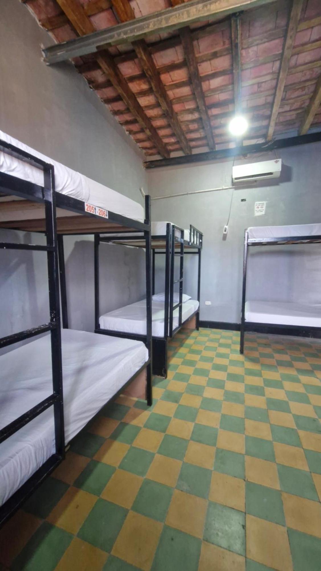 Cama en habitación compartida mixta de 8 camas