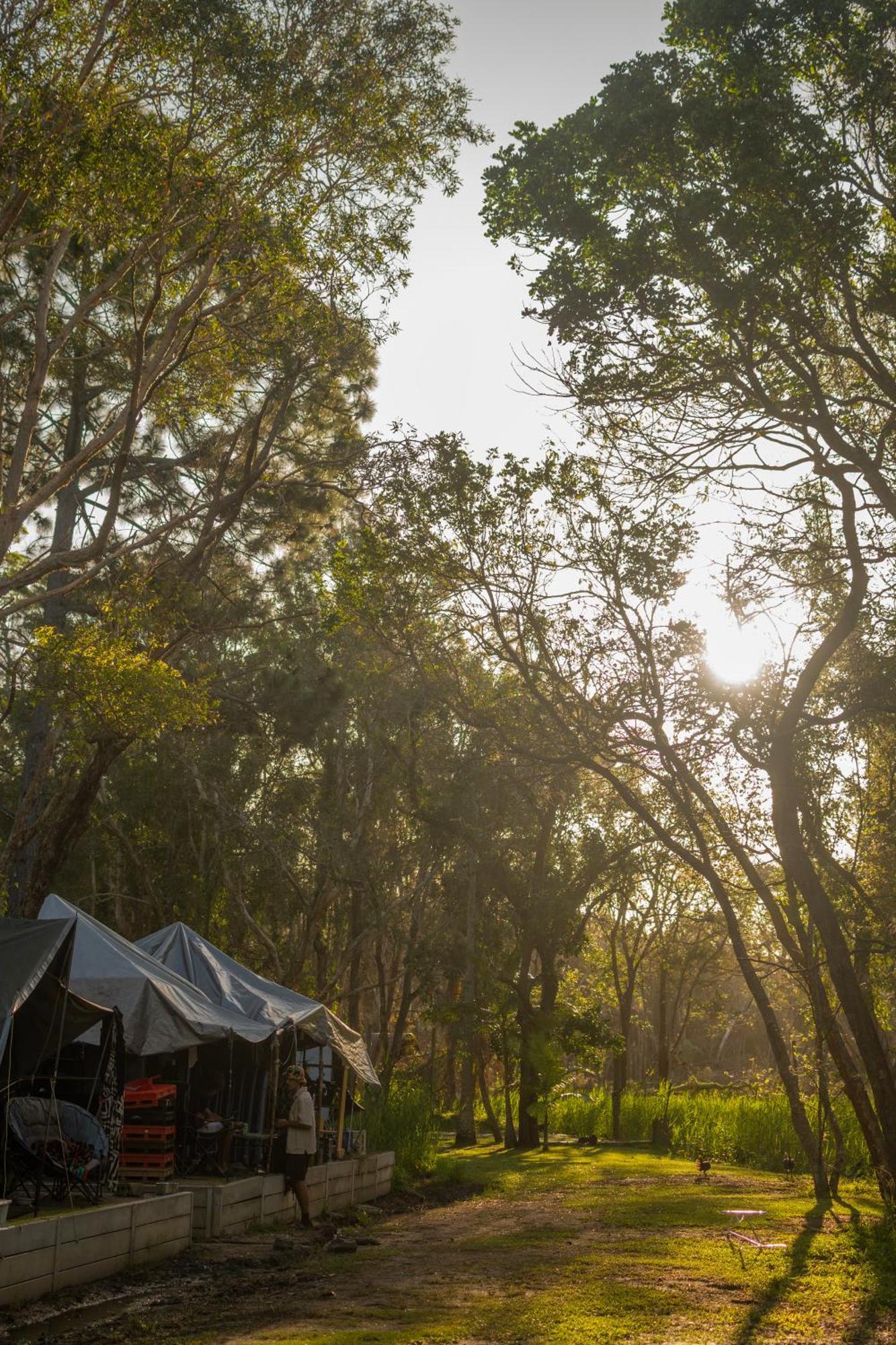 Tent only camp site or