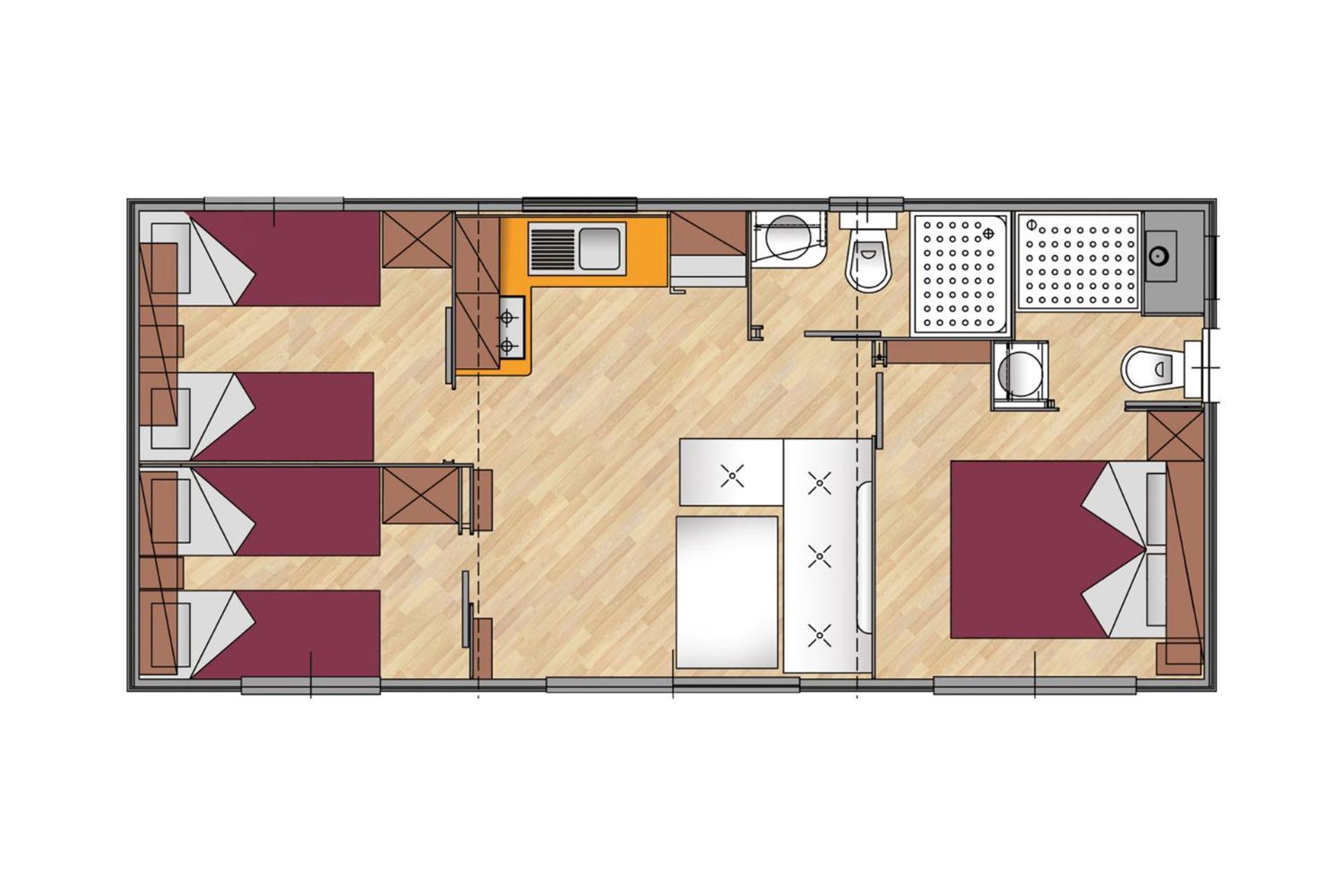 Premium Three-Bedroom Mobile Home