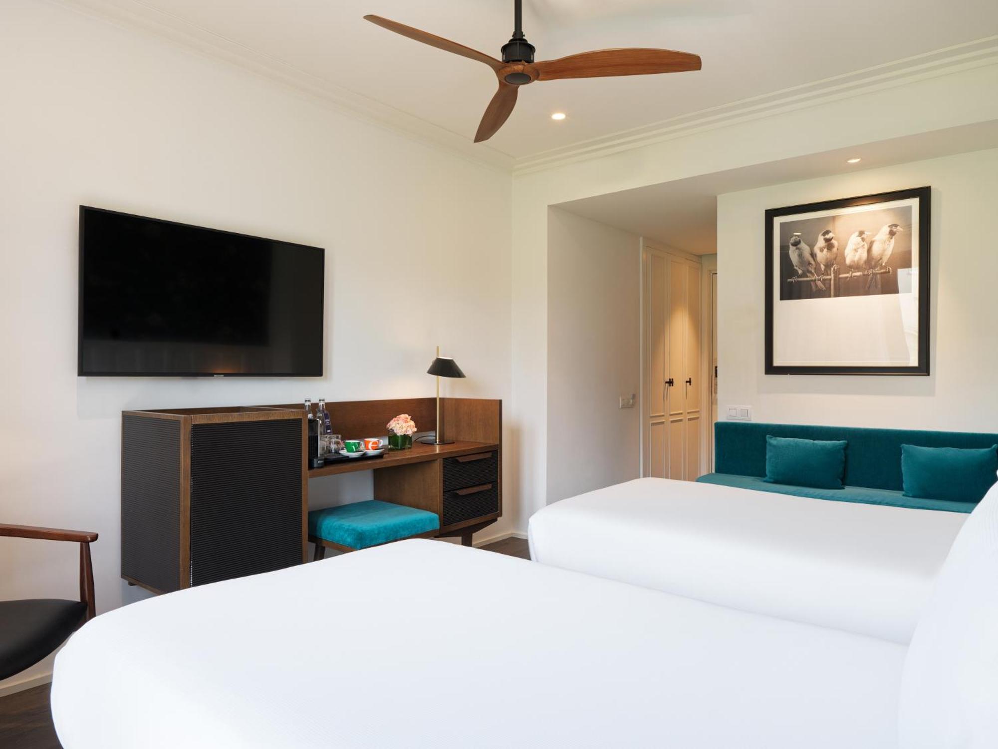 Quarto Deluxe com Cama de Casal ou 2 de Solteiro
