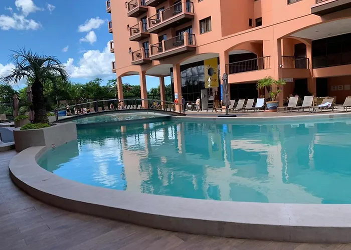 Jurere Beach Village - Flat Na Praia