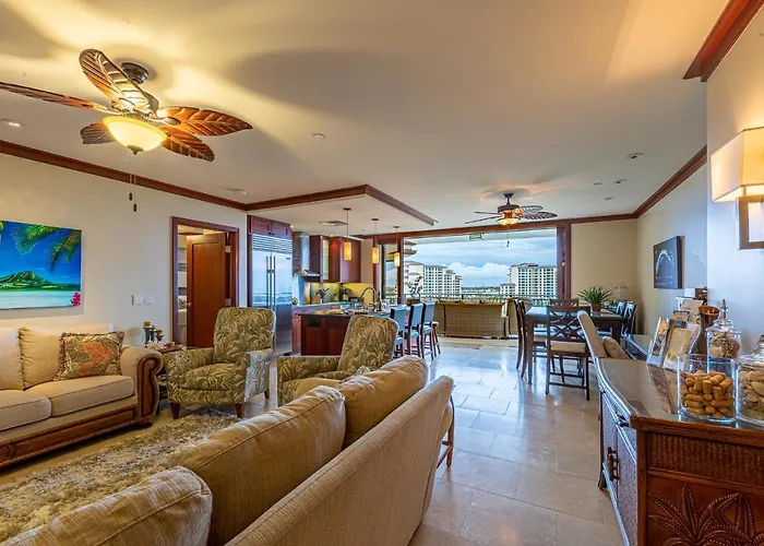 Luxurious Ocean View Beach Villa B-903 At Ko'Olina Beach Villas