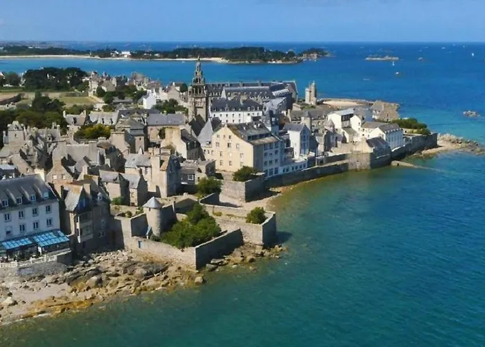 Appartement Cosy Roscoff 50 M Plage Thalasso Wifi Parking