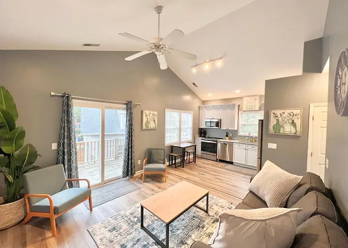 Charming, Beautiful, Treetop Loft, Prime Location
