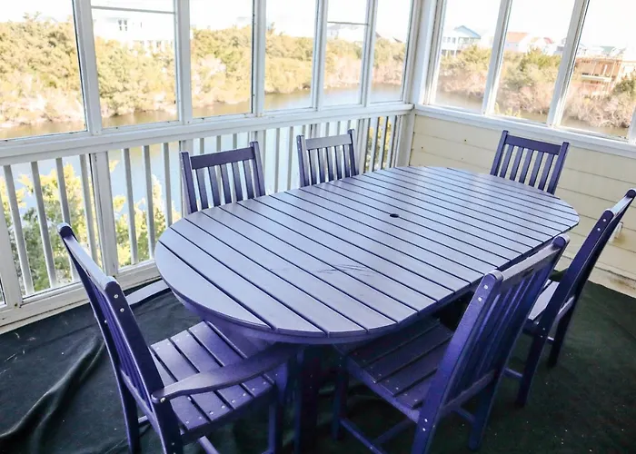 Lake Front Modern Beach House-Hatteras Island