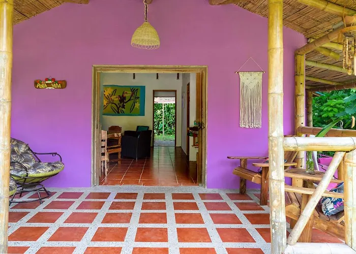 Casa Lavanda In Tropical Jungle Garden