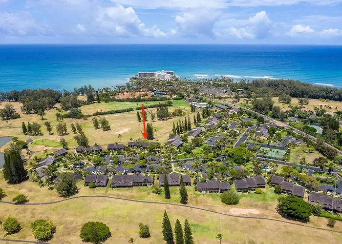 Beach Glam At Turtle Bay On The Golf Course