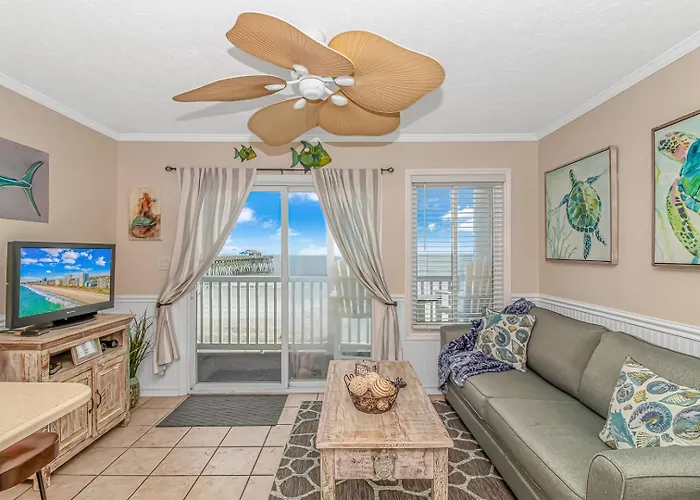 Exceptional Ocean-Pier-Pool Front 1 Bedroom Condo