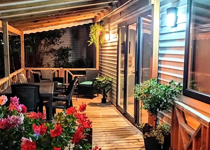 HappyMobilhome Argelès-sur-mer -plage à 500m- Camping 4 étoiles Del Mar
