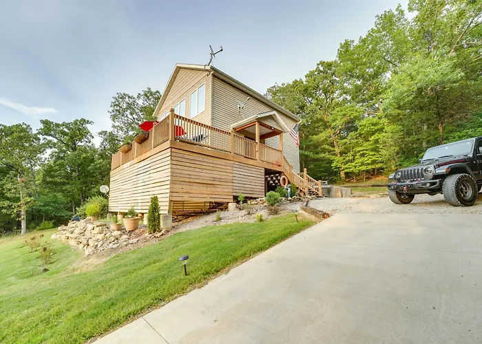 Hot Tub & Fire Pit! Lake-View Home In Blue Eye