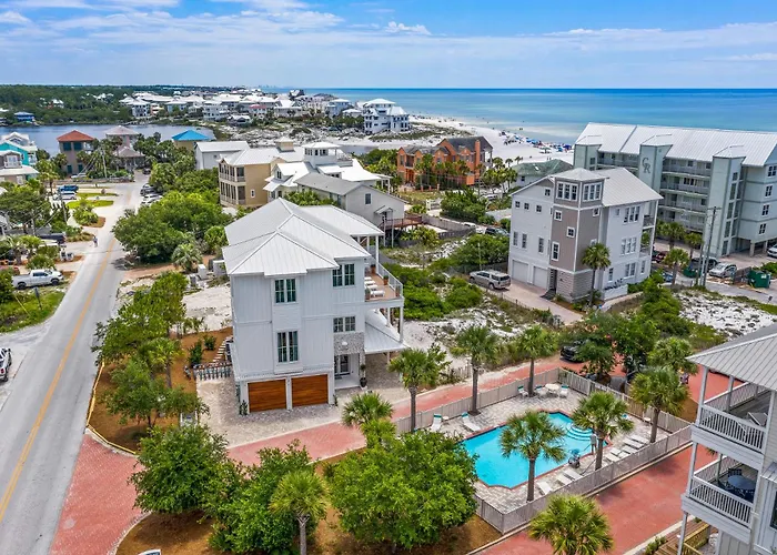 Seagrove - Gulf & Lake Views, Pool Heat Available, Bikes & Game Room