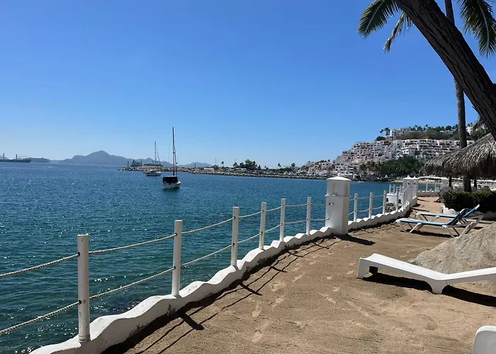 Frente Al Mar, Comodo Y Familiar En Playasol Manzanillo