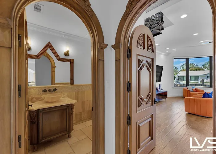 Villa Rhodes Palatial Waterfront Beach Estate