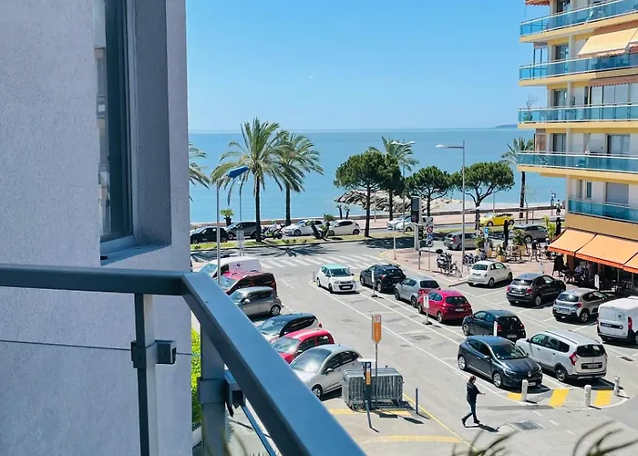 Cocon douillet face à la mer de Cagnes sur mer