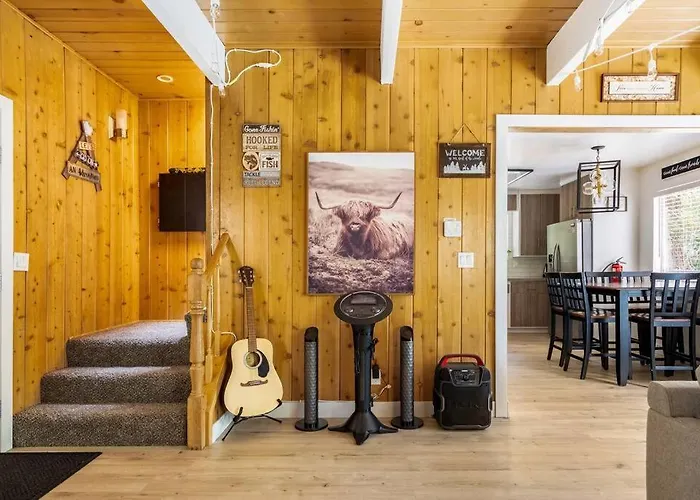 Family Lake Arrowhead Home Sleeps 12 And Gameroom