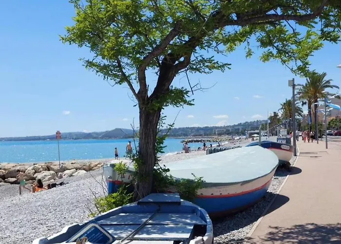 Cocon douillet face à la mer de Cagnes sur mer