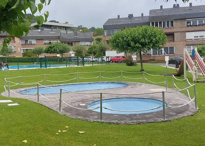 Hondarribia con piscina, parking y terraza