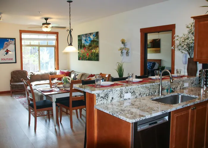 Deluxe Solitude Mountain Ski In-Out 2Bd-2Ba Condo