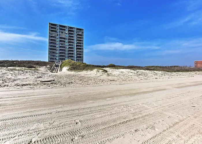 Beachfront Views: Breezy Port Aransas Condo!