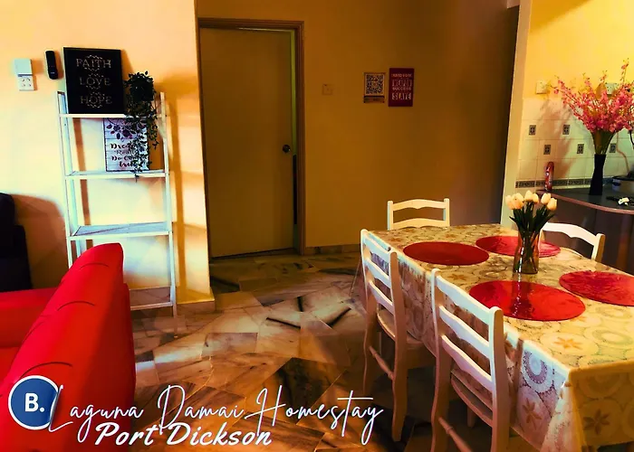 Laguna Damai Homestay Pd - 2Br, Ground Floor, Near Beach, Pool, Astro, Netflix, Wifi
