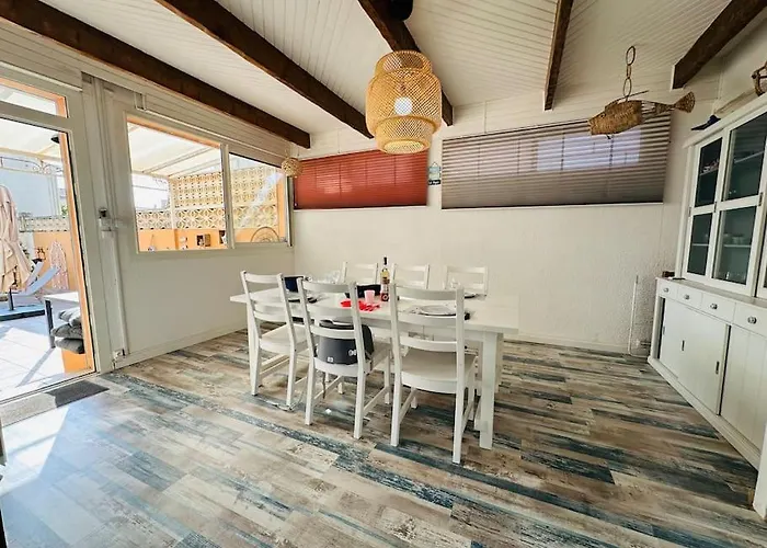 Appartement les pieds dans le sable