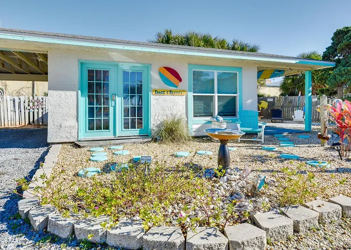 Pcb Studio W/ Private Patio: Steps To Beach!