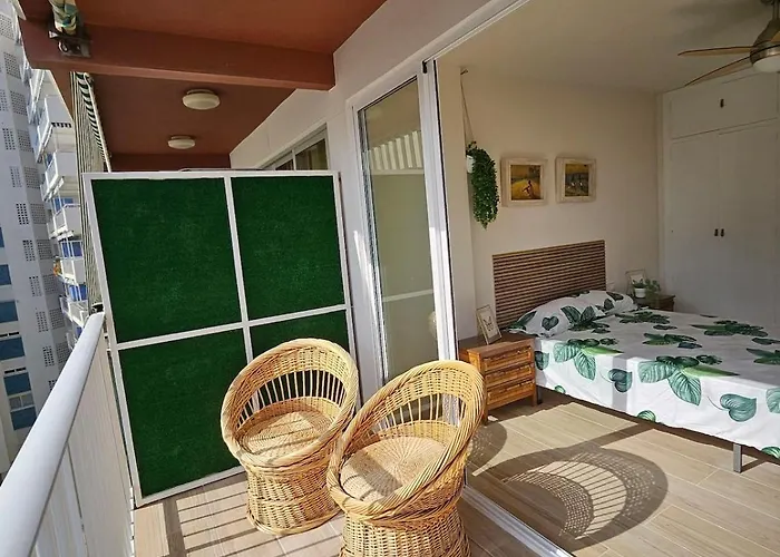 Coqueto apartamento en la playa
