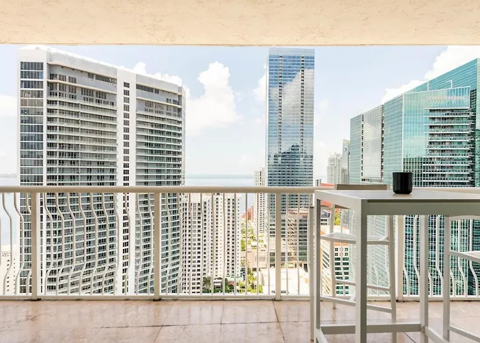 Brickell Center W/City & Bay View + Free Parking!