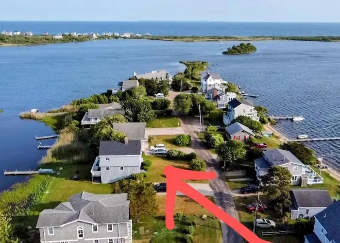 Waterfront Salt Pond House, Water View And Dock