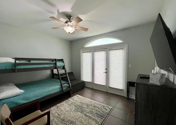 Waterfront Private Pier Pleasure Island Lake House