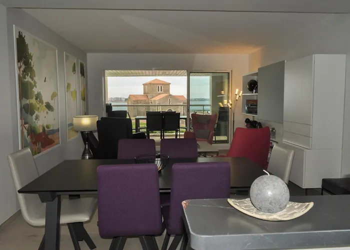 Ancora5-Appartement Vue Mer Panoramique et Balcon