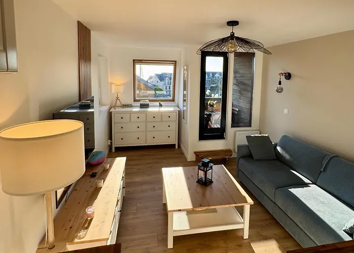 Fabulous Studio Deauville vue mer