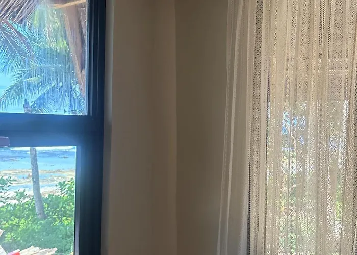 Purple Beach House For Two Guests