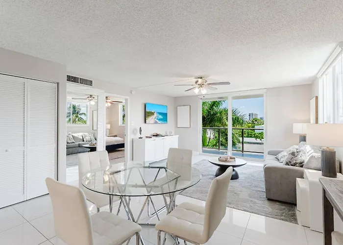 Across From Beach | Balcony • Pool • Parking • 2Br