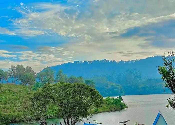 Lake And Leaf
