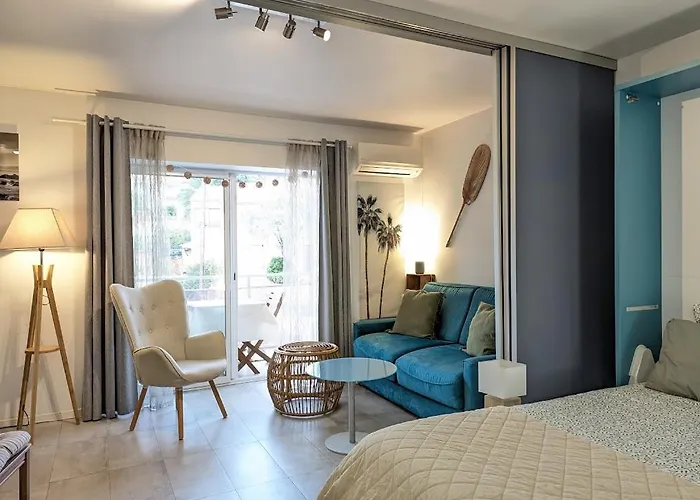 Studio climatisé à Bandol Port&plage