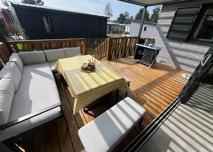 Cottage Jullouville récent l'Edune résidence vacances - plage 150 m -piscine - Wifi
