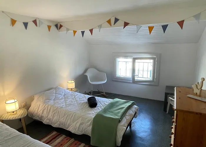 Belle maison avec jardin à 1mn de la plage