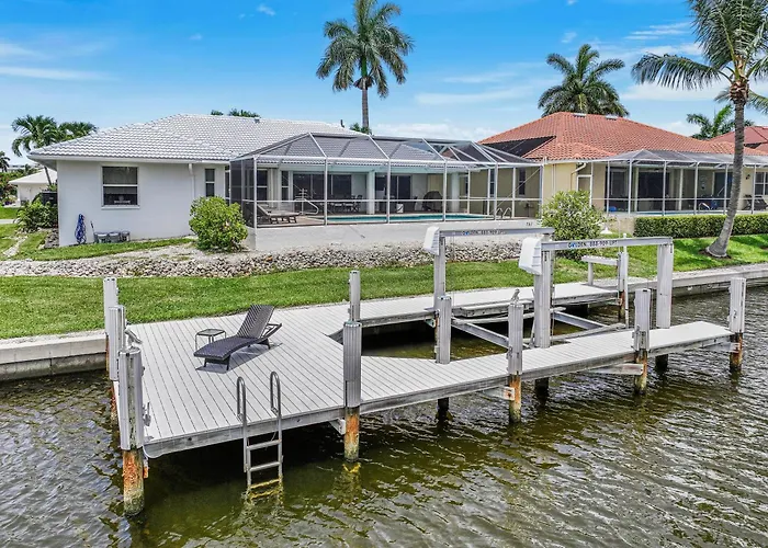 Peaceful Waterfront Home With Pool And Steps To Beach