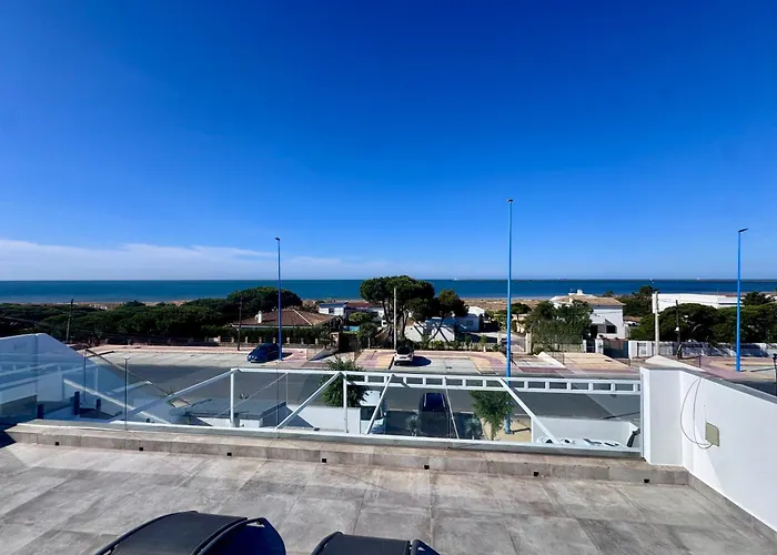 Casa Mazagón con vistas al mar