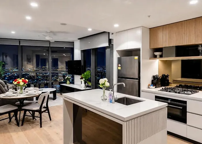 Luxury Riverfront Apartment Level 38 Queen'S Wharf Tower