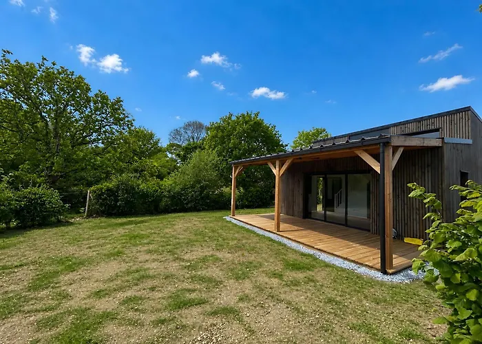 Gavrinis, 600m plage, parking, wifi