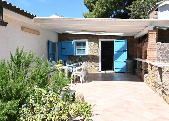Villa con piscina a Perda Longa, 2 camere da letto e 2 bagni