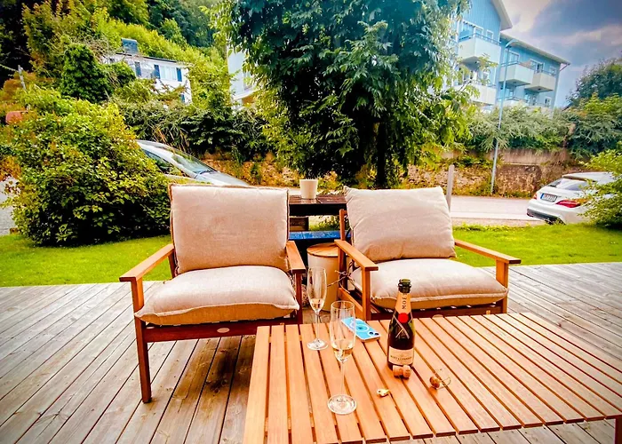 Bright Studio Apartment In Bastad With Sun Terrace