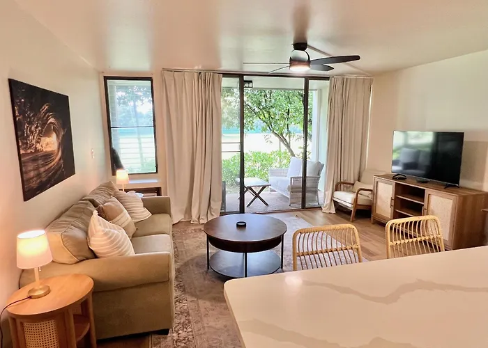 Luxury Turtle Bay Retreat - 1Br 2Ba - Golf Course Views