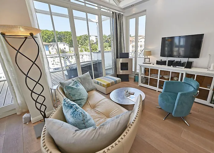 Villa Johanna In Sellin - Penthouse "Nautilus"