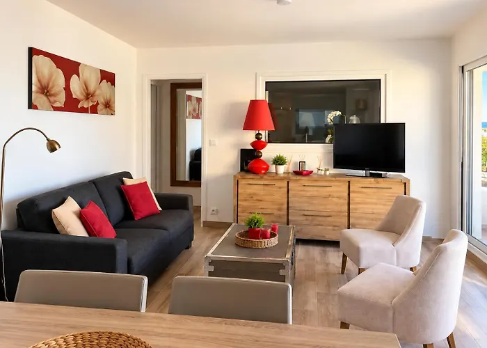 Appartement, vue mer à 150m de la plage