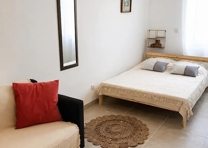 Studio atypique centre Palavas, vue mer