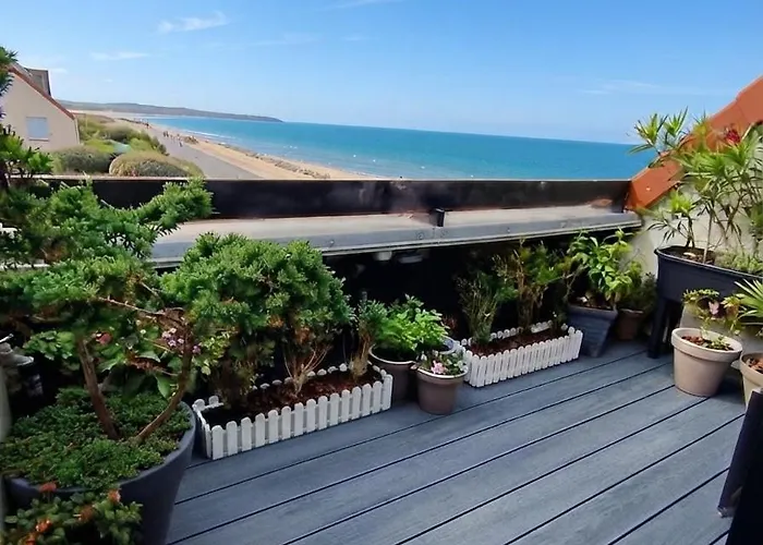 DUPLEX AVEC JACUZZI vue imprenable sur la baie de Wissant