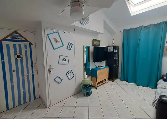 Maison à la plage climatisée et wifi fibre pour télétravail